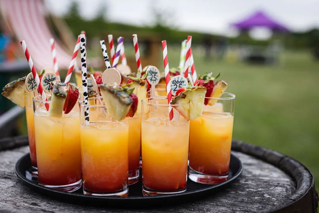 Welcome mocktails